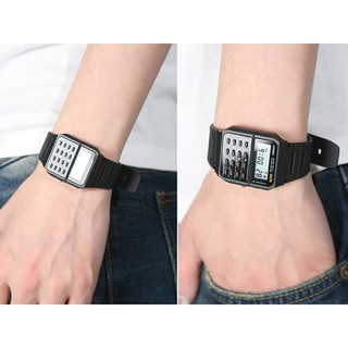 Đồng hồ nam dây cao su Casio CA-53W