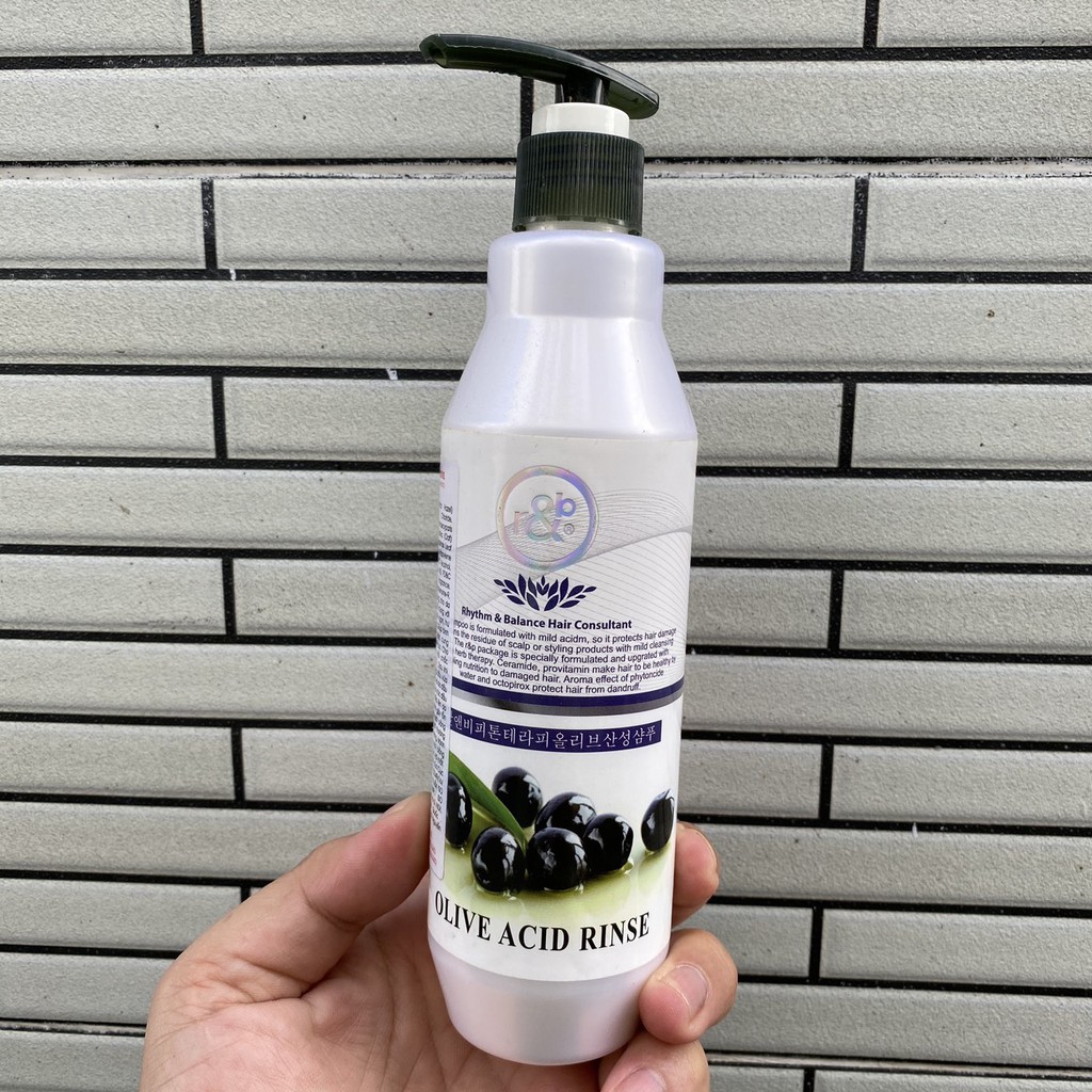 Dầu xả thảo dược R&amp;B Olive Acid 250ml