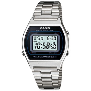 (Legit) Đồng hồ Nam Casio Mặt điện tử, dây kim loại, máy chạy pin dòng máy B640 Tiêu chuẩn