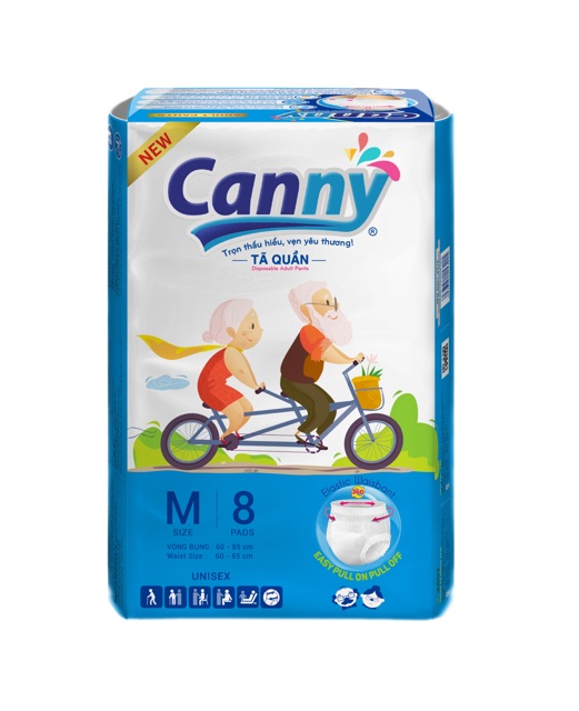 Combo 2 Gói Tã quần người lớn Canny size M8/L7