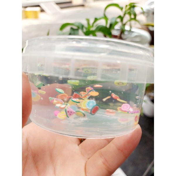 Slime trong hũ 185g (clear slime) toru_slime
