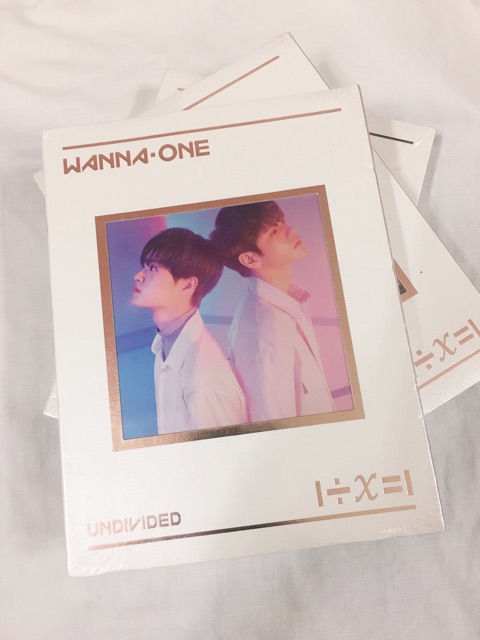 Wanna One album Undivided nguyên seal.
