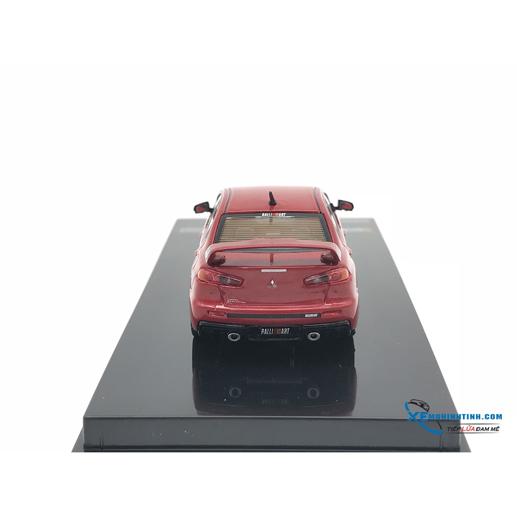 Mô hình Mitsubishi EVO X – Ralliart Edition Tarmac Works 1:64 (Đỏ)