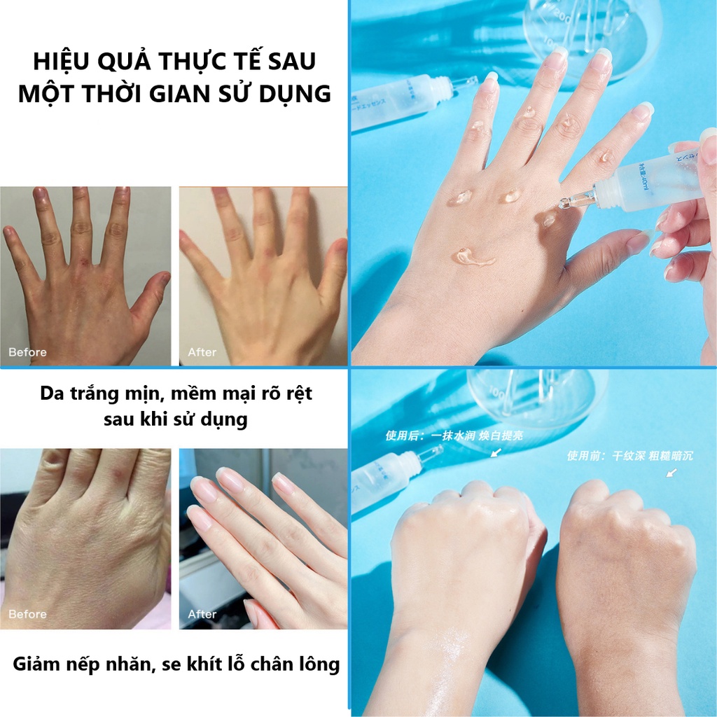 Serum Dưỡng Da Tay HIH Hyaluronic Axit Dưỡng Ẩm Làm Sáng Da 40ml