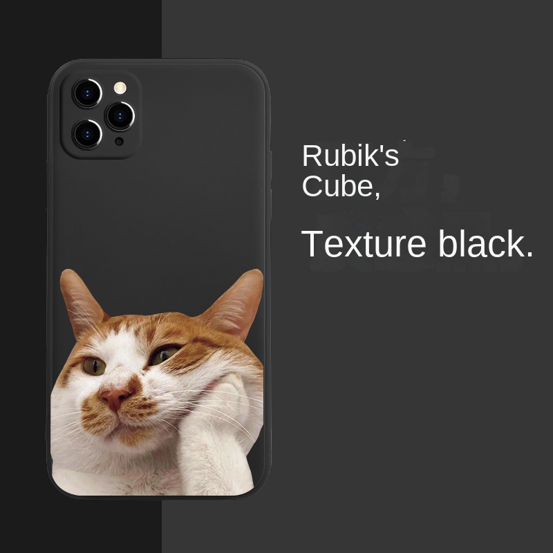 Ốp Điện Thoại Chống Sốc In Hình Mèo Cho Iphone 13 Pro 11 Pro Max Xr 6s 7 8 Plus 12 Mini 14 Pro Xs Max