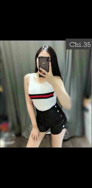 Quần shorts kaki bắn nút lưng cao dáng chuẩn 👍 | BigBuy360 - bigbuy360.vn