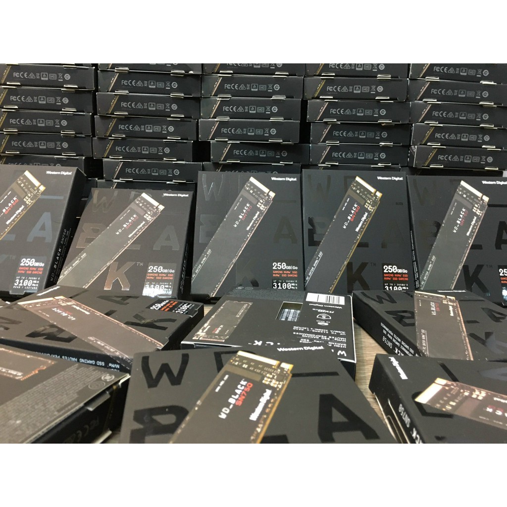 Ổ cứng SSD SN750 250GB / 500GB / 1TB WD Black M.2 PCIe NVMe 2280 Gen3 x4 - bảo hành 5 năm | BigBuy360 - bigbuy360.vn