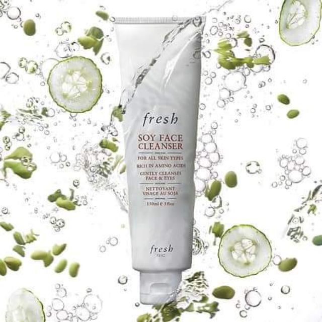 Sữa rửa mặt fresh soy face cleanser