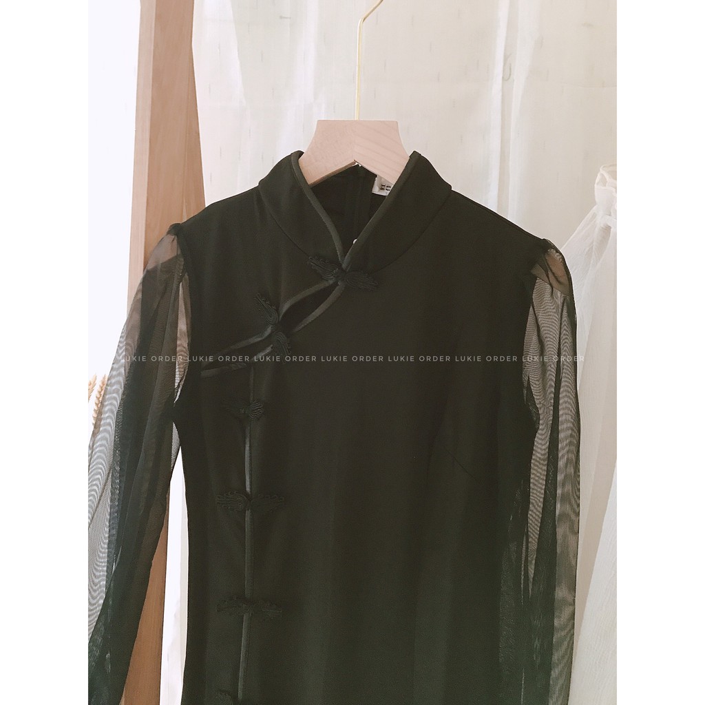 [LUKIE-ORDER] Sườn xám cách tân Trung Hoa (Ảnh thật) | BigBuy360 - bigbuy360.vn