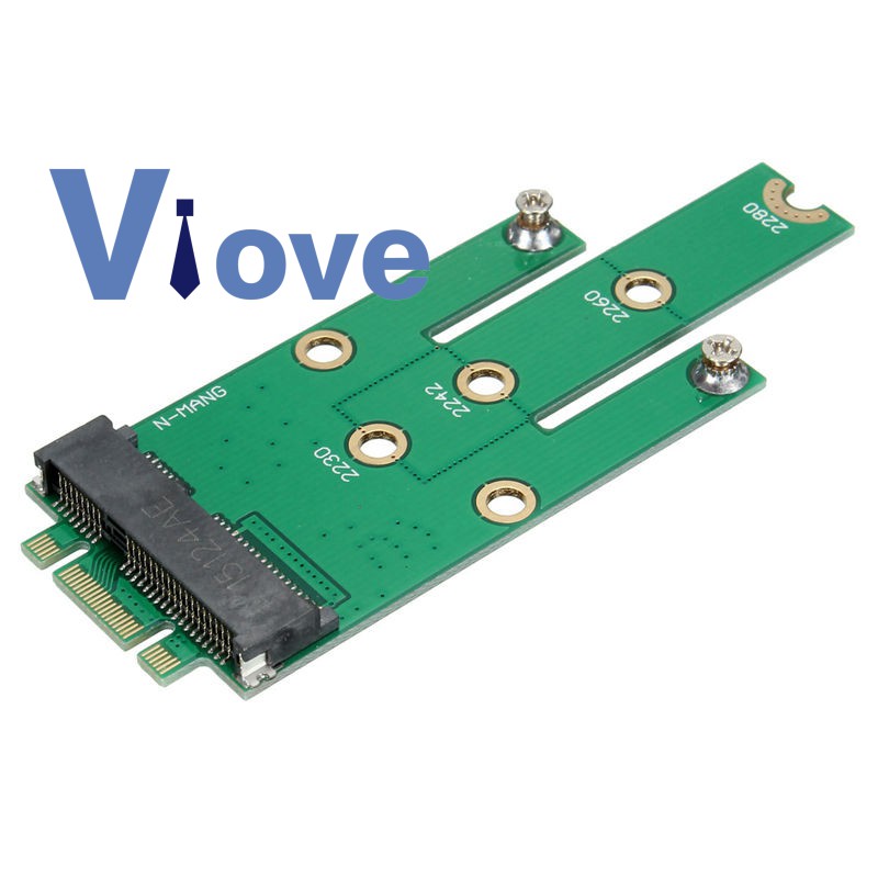 Card Chuyển Đổi Msata Pci-E 3.0 Ssd Sang Ngff M.2 B Key Sata | BigBuy360 - bigbuy360.vn