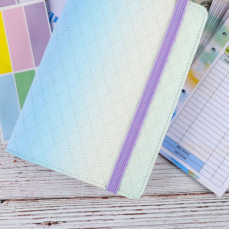 Sổ Tay Khổ A6 Bằng Da PU Có Đèn Led Tiện Dụng