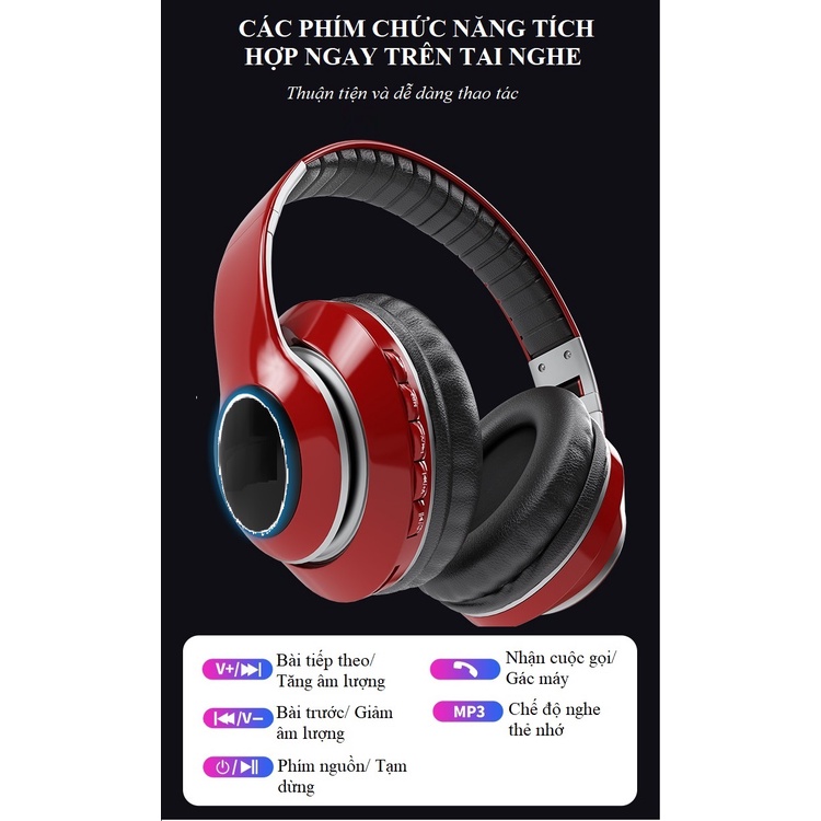 Tai Nghe Bluetooth Huqu  P30 - Âm Thanh Sống Động .