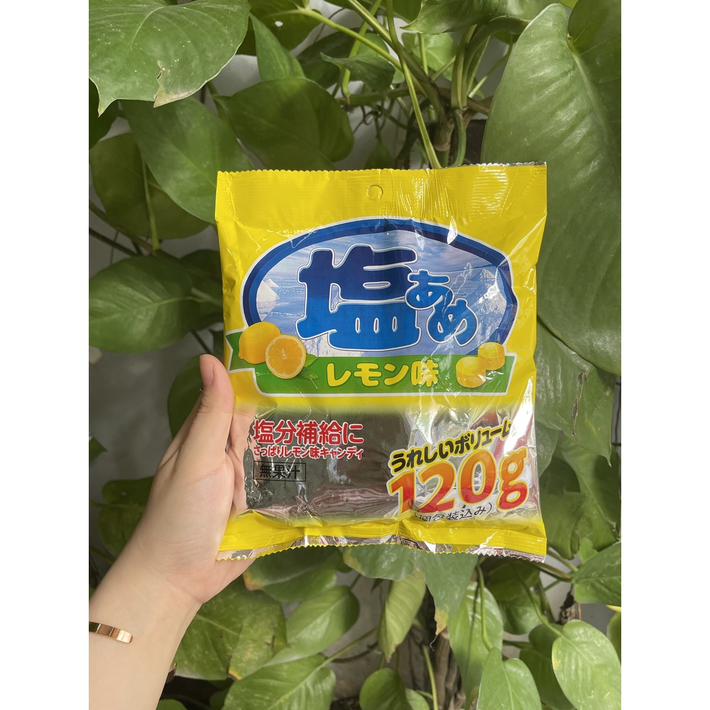 Kẹo Chanh Muối Nhật Japan Lemon Candy (Gói 120g)