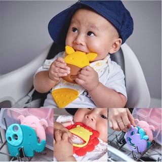Đồ gặm nướu silicon Sensory cho bé Marcus & Marcus 6M+