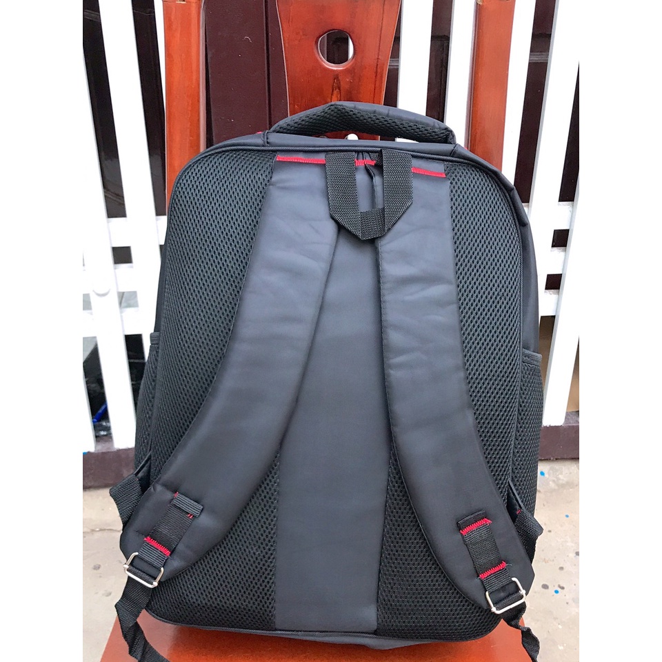 Balo Laptop Nam Nữ, Cặp Đựng Máy Tính Cá Nhân Kích Thước 15.6 inch Đẹp Và Chống Sốc Giá Rẻ ( ĐEN XỊN)