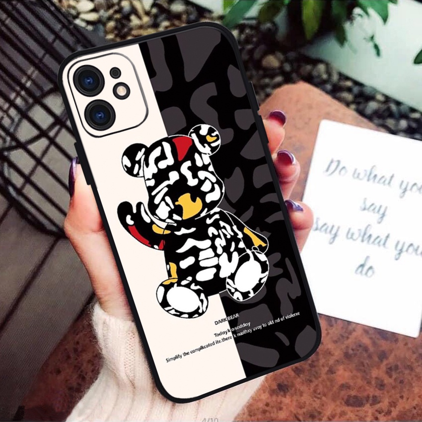 Vỏ ốp iPhone Dark Bear chống sốc cho iPhone 6/6pl/6s/6spl/7/7pl/8/8pl/x/xs/11/12/13/pro/max - Chinchincase