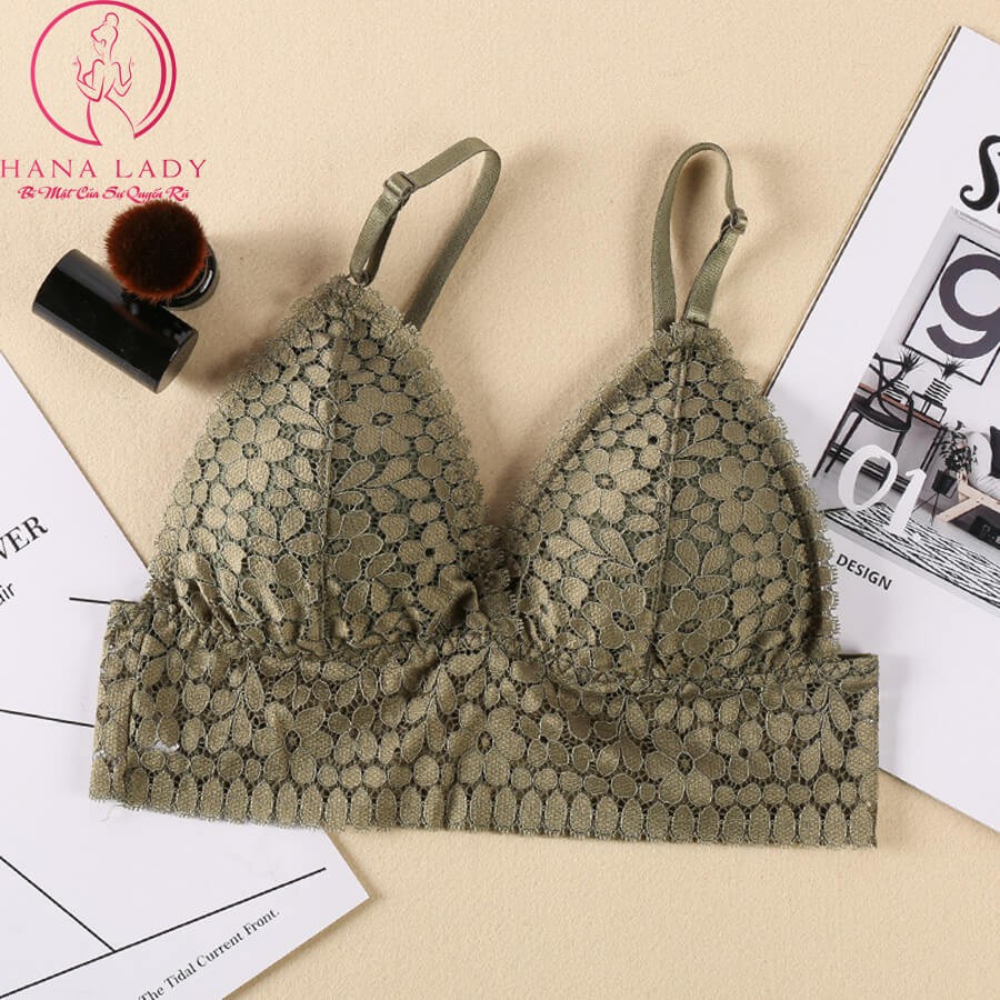 Bralettle ren sexy, Áo lót bra không gọng thể thao thời trang quyến rũ BL024