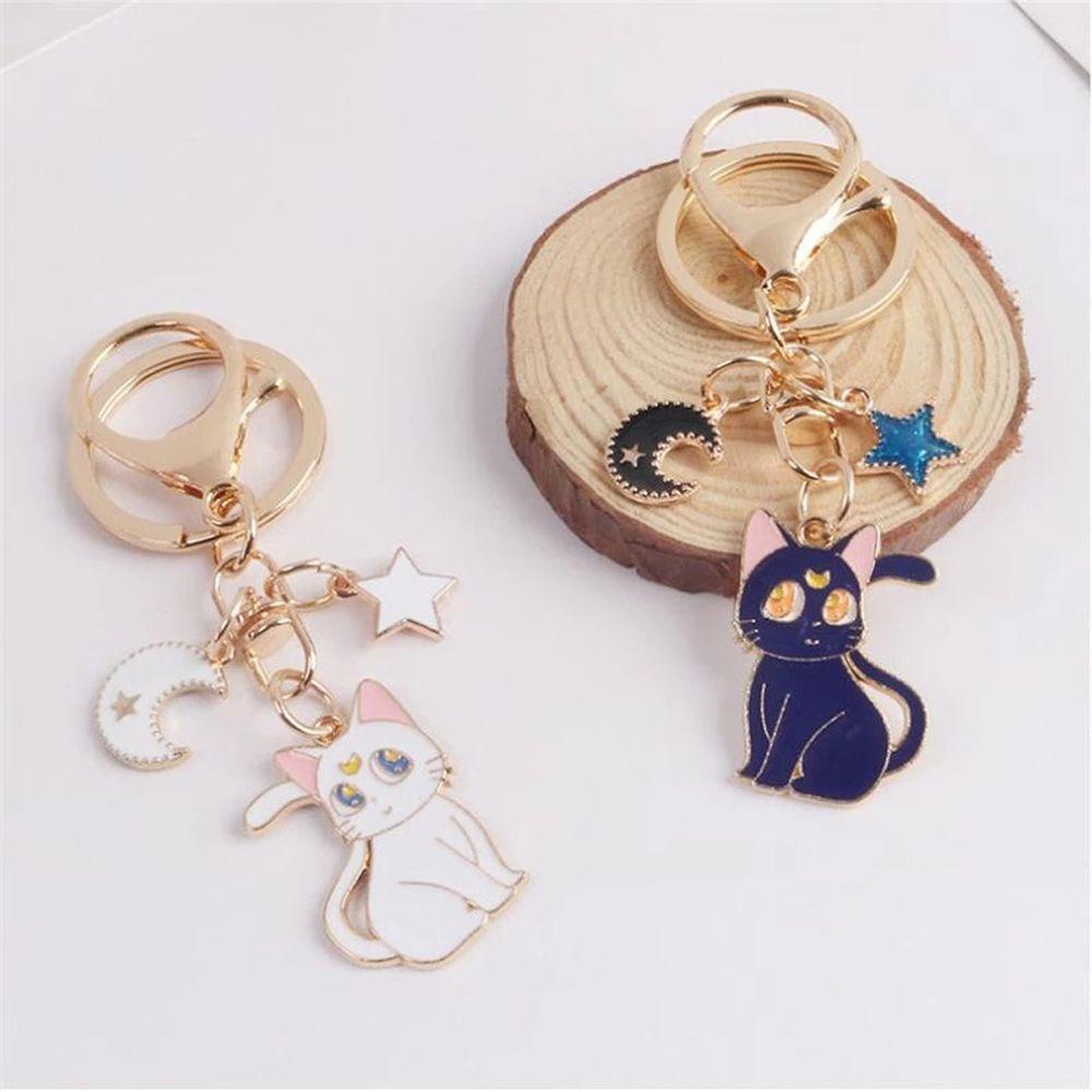 IVORY Móc Khóa Kim Loại Hình Nhân Vật Anime Xinh Xắn