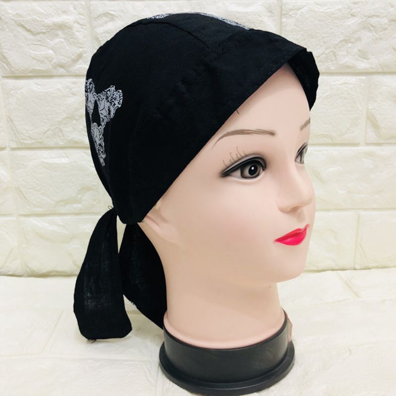 Mũ Trùm Đầu Họa Tiết Hoa Phong Cách Hip Hop Gothic Thời Trang Bandan