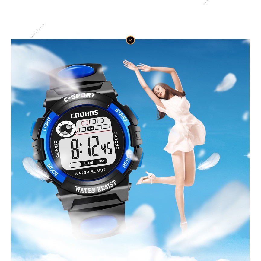 Đồng hồ trẻ em coolboss màu xanh dương mẫu 2 | BigBuy360 - bigbuy360.vn