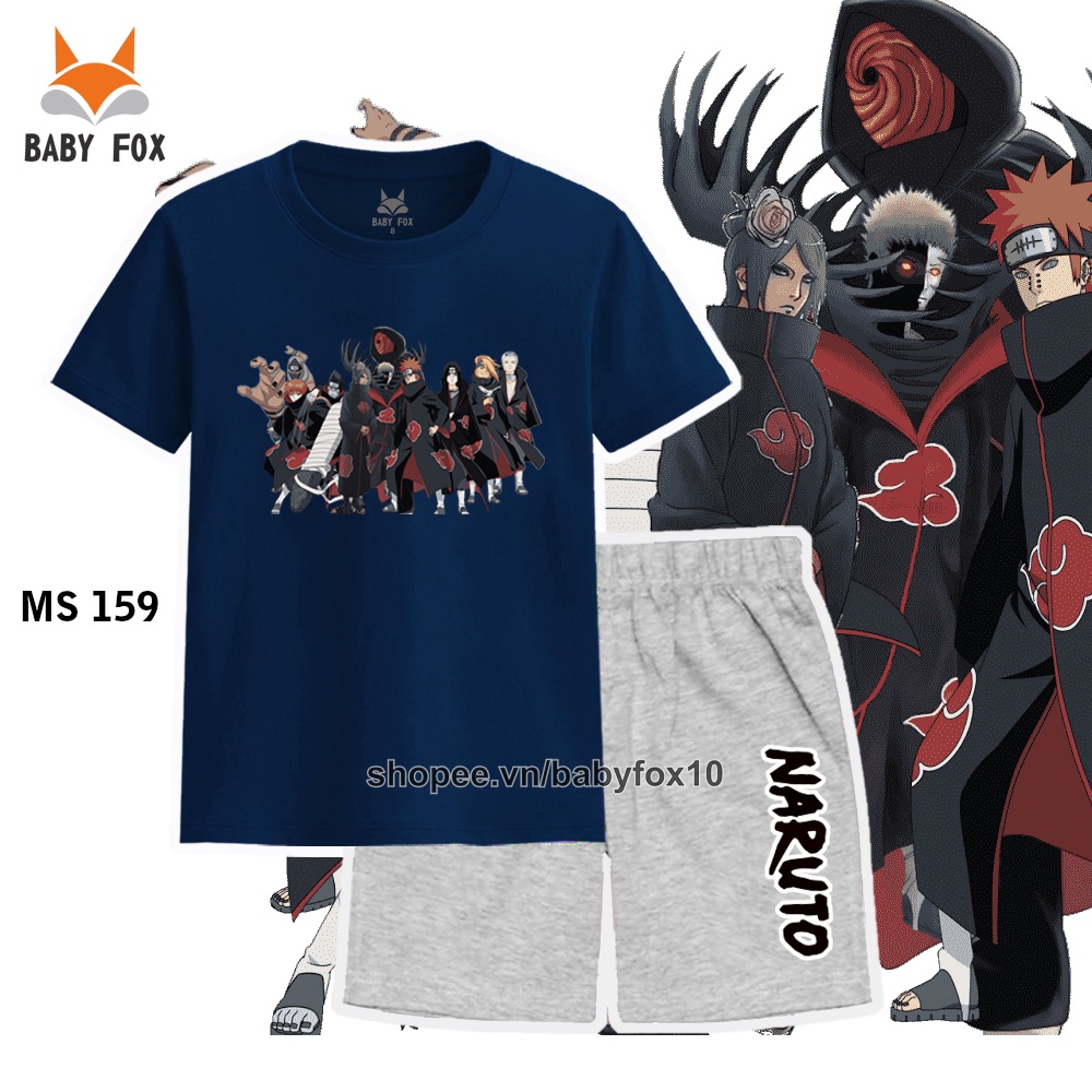 Bộ bé trai size nhí, trung, đại 100% cotton loại tốt, thương hiệu BABY FOX, One Piece, Luffy, Zoro n