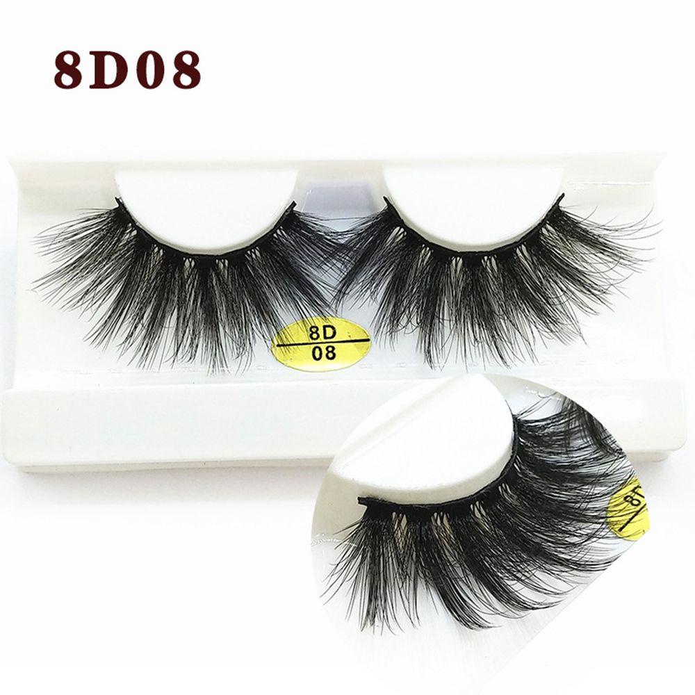 1 Cặp Lông Mi Giả MIH SKONHED 8D Trang Điểm Thủ Công