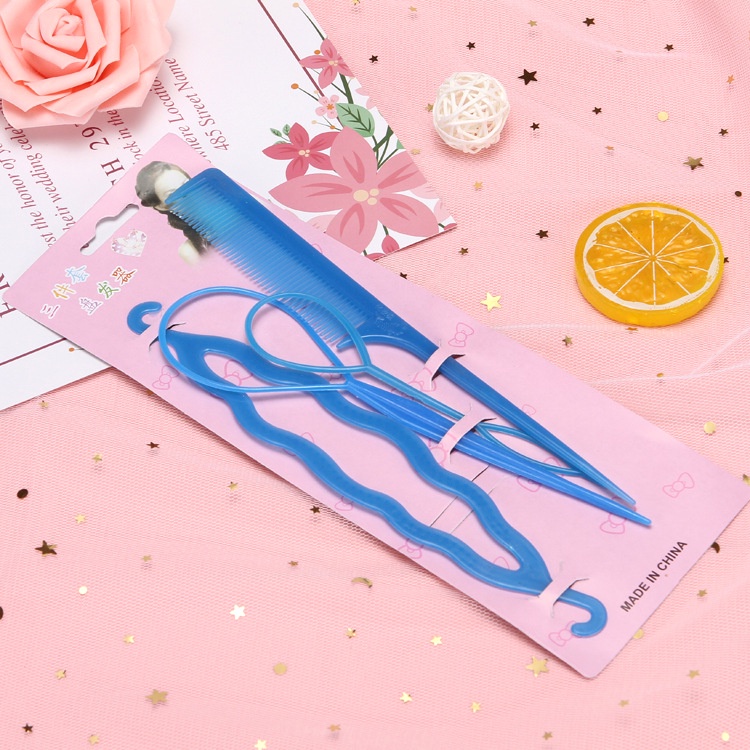 Bộ Phụ Kiện Tóc Dụng Cụ Tạo Kiểu Tóc Nữ Wina Bộ 4 Món Tạo Kiểu Tóc Wina