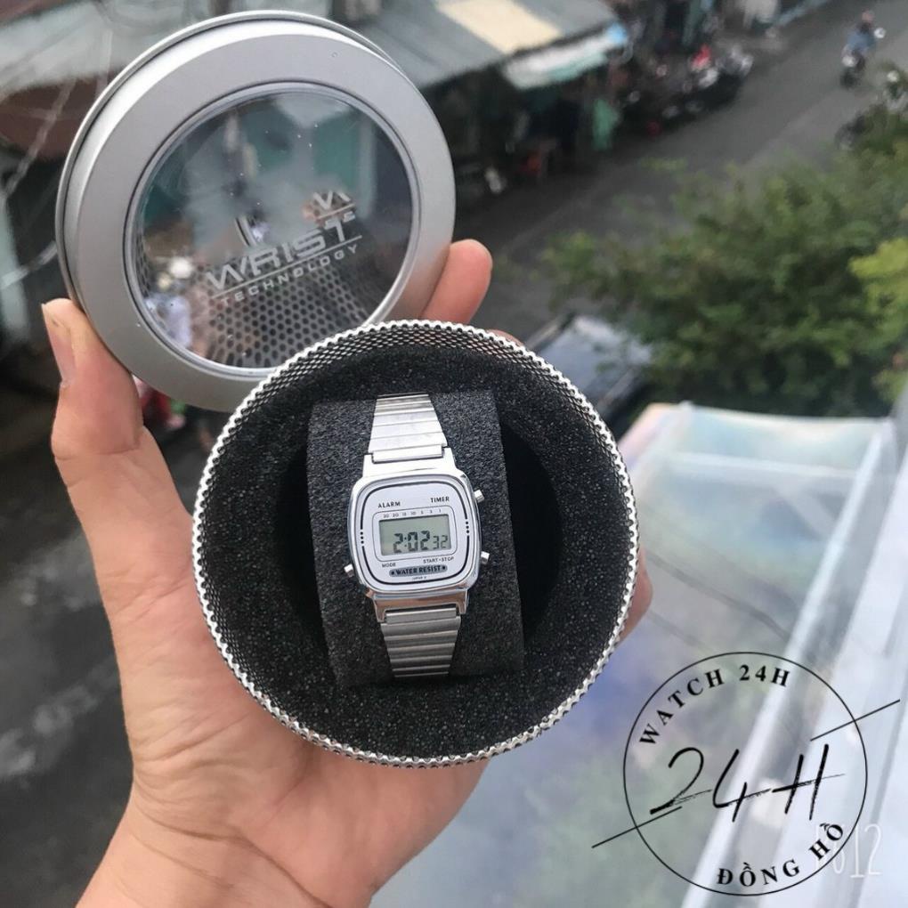 Đồng Hồ nữ DVV38 dây thép không gỉ sáng bóng; size mini cực xinh cho các nàng thơ