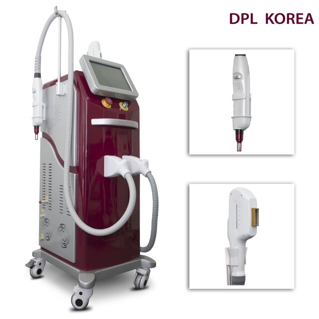 Máy xoá xăm , triệt lông 2 in 1 DPL KOREA
