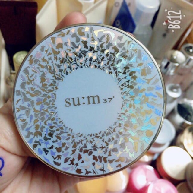 Phấn nước su:m 37 water full CC cushion perfect finish tách set k vỏ giấy | BigBuy360 - bigbuy360.vn