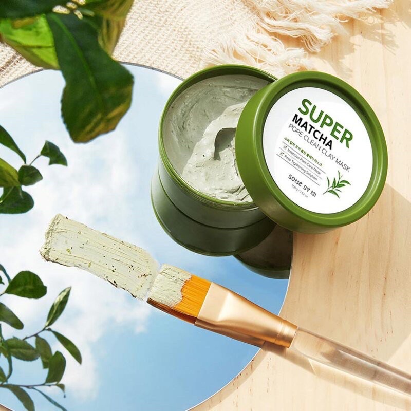 Mặt Nạ Đất Sét Some By Mi Super Matcha Pore Clean Clay Mask 100g