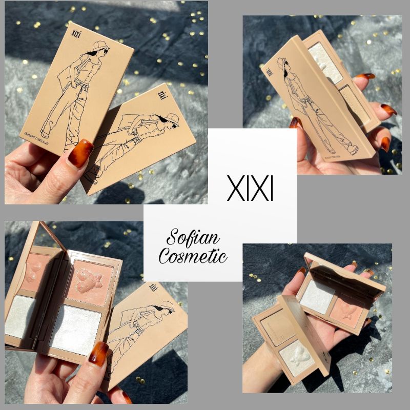 XIXI - Phấn đa năng tạo khối, highlight, nhũ mắt, má hồng nội địa Trung Xixi Floating dành cho người mới bắt đầu | BigBuy360 - bigbuy360.vn