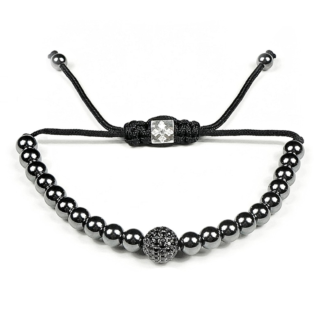 Vòng Tay Charm Đen Black Rhodium by Neora Jewels
