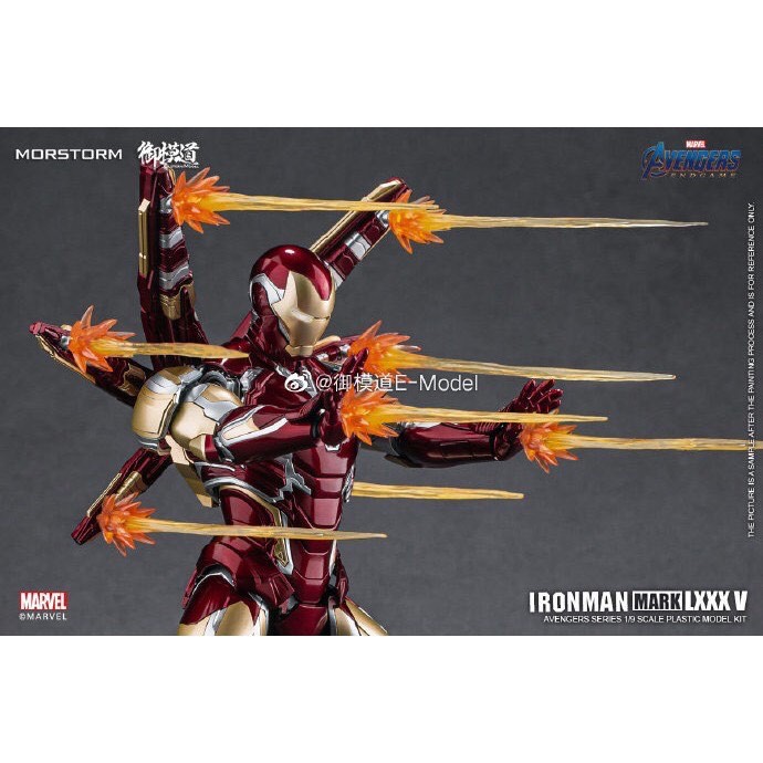 [Freeship - Hàng có sẵn] Mô hình lắp ráp sơn sẵn 1/9 Iron Man MK85, Full Recoated, mô hình lắp ráp Avengers, Mark85