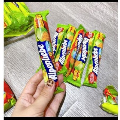 KẸO ALPENLIEBEN HƯƠNG XOÀI NHÂN MUỐI ỚT 1 THỎI