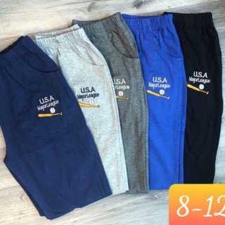 🧤Quần dài cotton bé trai size đại 20-35kg