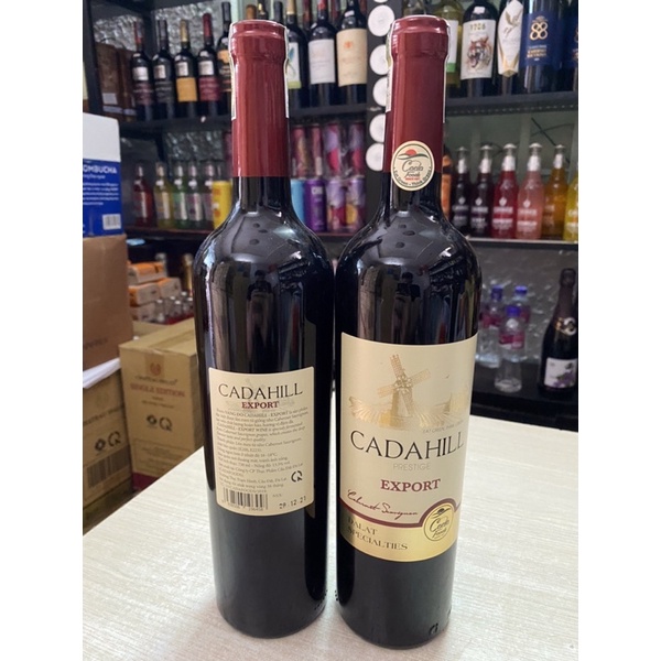 Vang Đà Lạt CADAHILL Export Đỏ 13.5% 750ml
