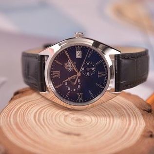 Đồng hồ cơ nam Orient RA-AK0507L10B kính cứng chống va đập, chống nước 3 ATM, dây da cao cấp chính hãng Nhật Bản