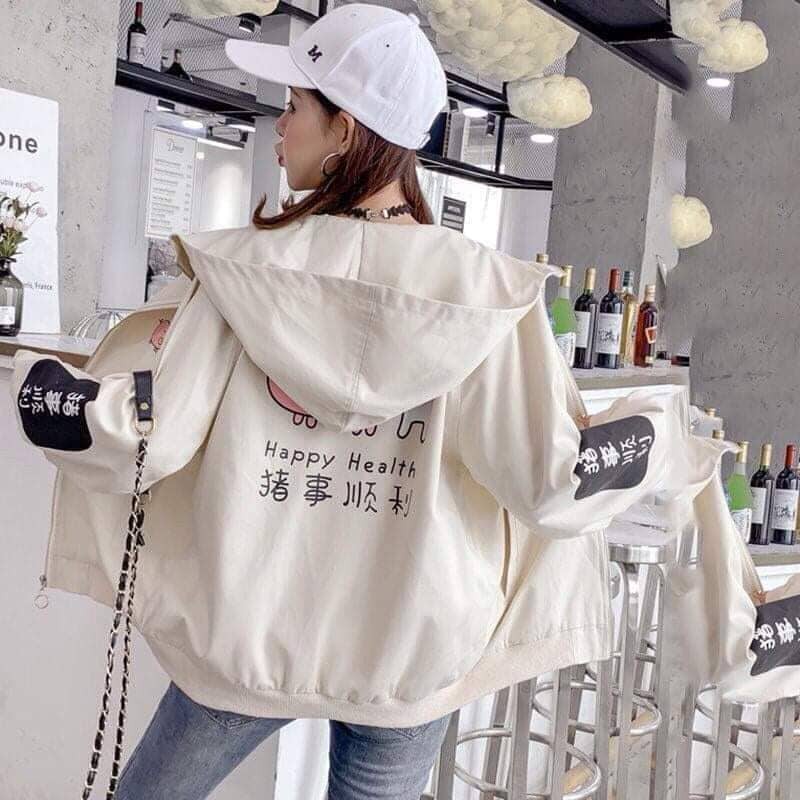 Áo khoác dù nữ, vải dù 2 lớp siêu đẹp chỉ có tại thuydieushop96 dx1