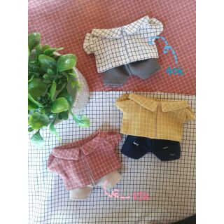 Outfit doll 20cm – Áo sơ mi – Quần