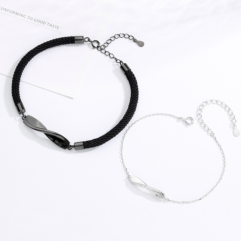 Vòng Tay Dây Bện Thời Trang Cho Cặp Đôi