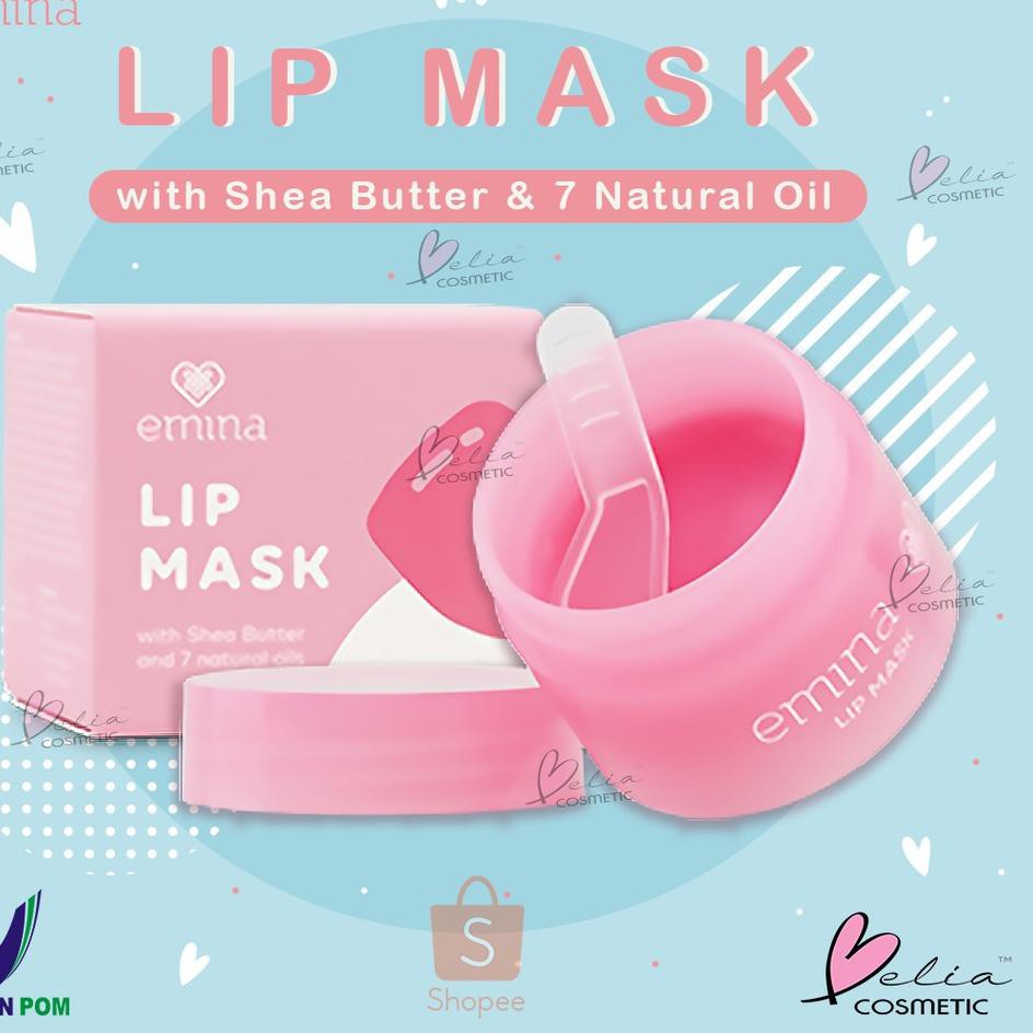 (Hàng Mới Về) Mặt Nạ Môi Belia Emina 7 Thành Phần Dầu Bơ Tự Nhiên Cỡ 9g | BigBuy360 - bigbuy360.vn