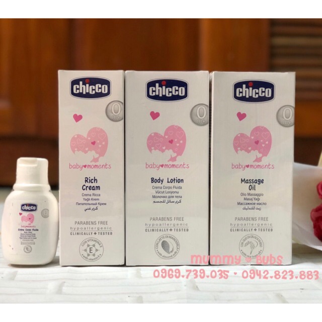 SỮA DƯỠNG THỂ CHIẾT XUẤT HẠNH NHÂN 0M+ CHICCO