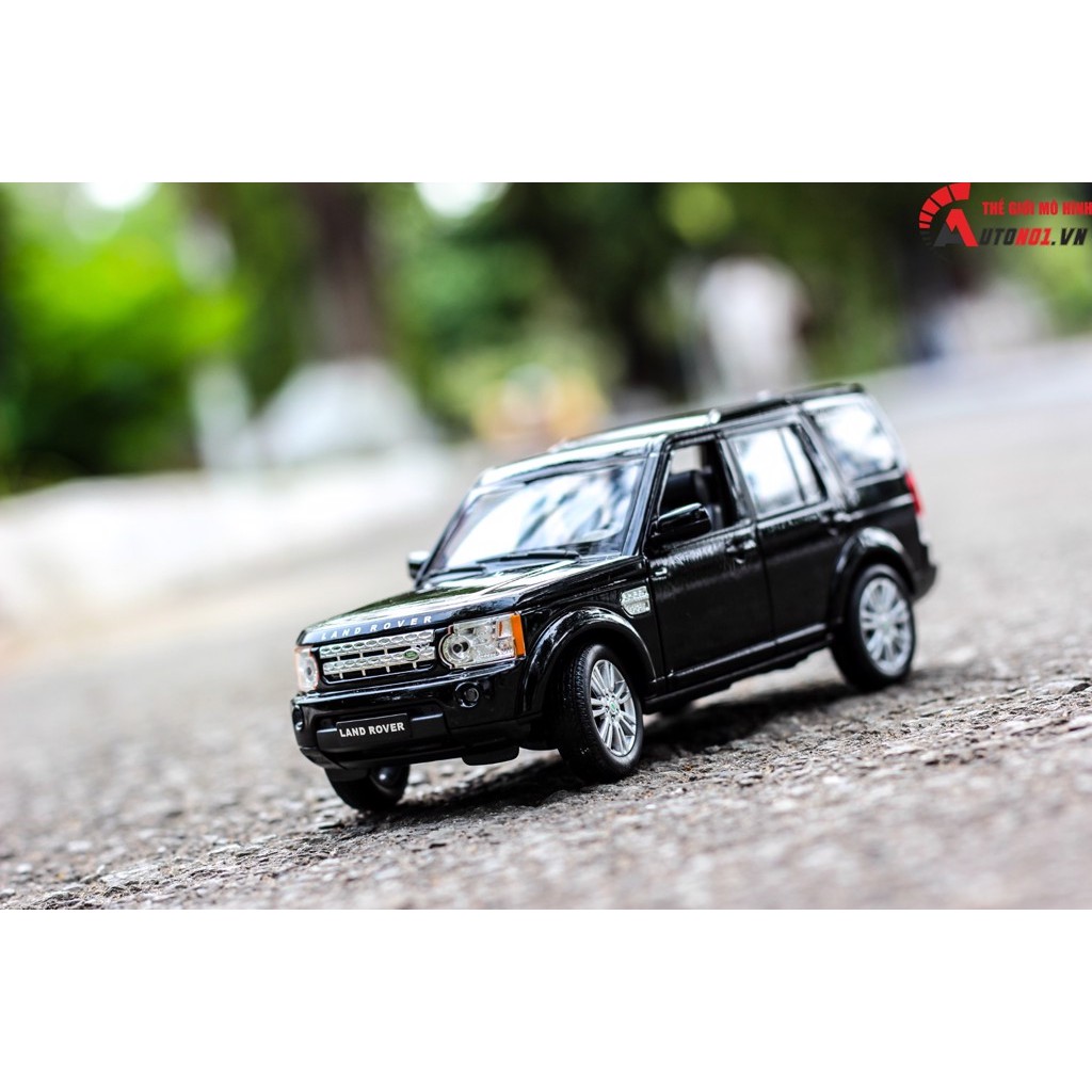 MÔ HÌNH LAND ROVER DISCOVERY 4 BLACK 1:24 WELLY 4399