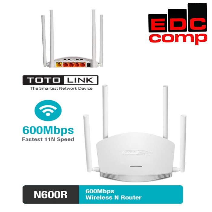 Toto Link N600r 600mbps Bộ Định Tuyến Không Dây Chuyên Dụng