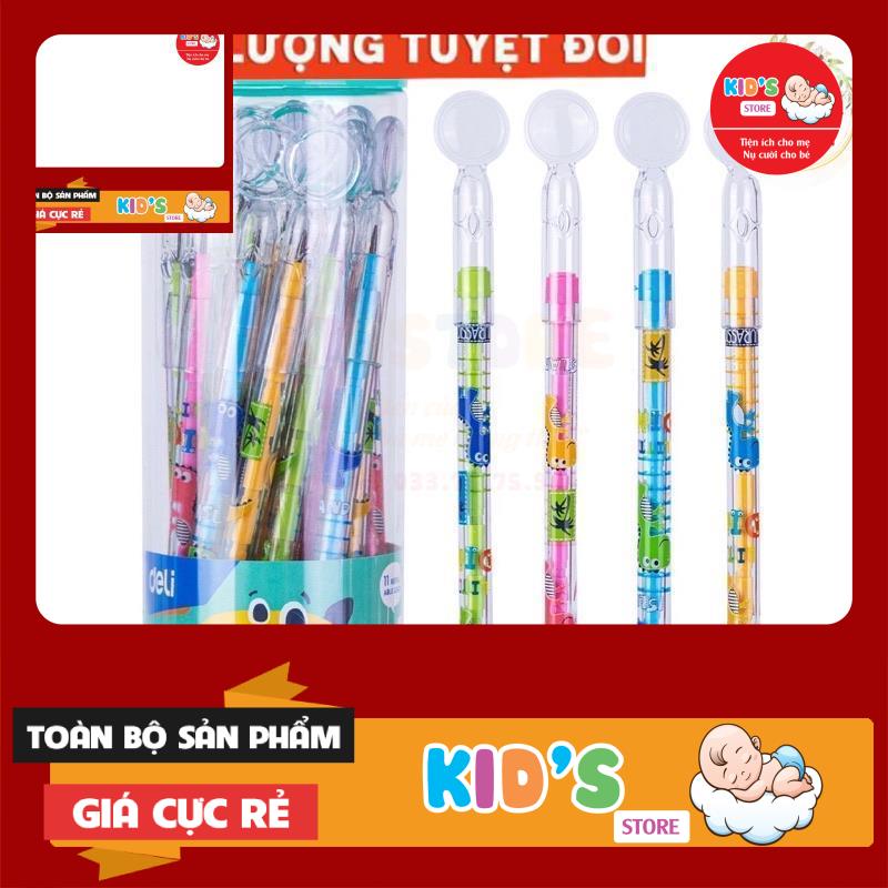 Lốc 12 chiếc 1 hộp bút chì khúc Deli CC092/ Bút dành cho học sinh