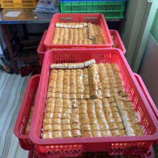 1kg bánh xếp dừa nhân trái khóm