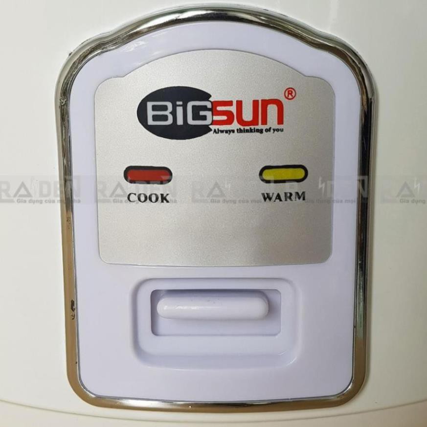 Nồi cơm điện 1.8L, công suất 700W Bigsun BR-188D - Màu ngẫu nhiên