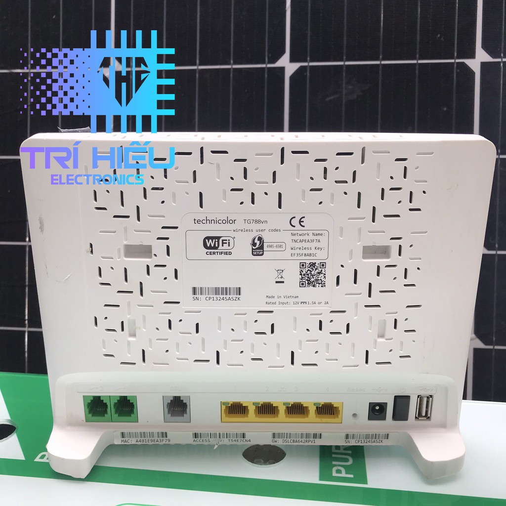 Bộ phát wifi router Technicolor TG788vn