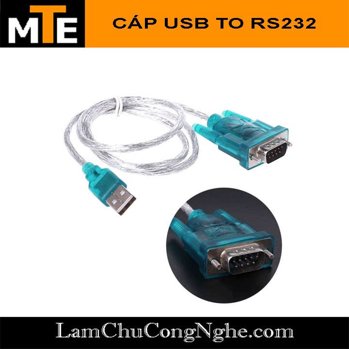 Cáp chuyển đổi usb sang RS232 - HL340